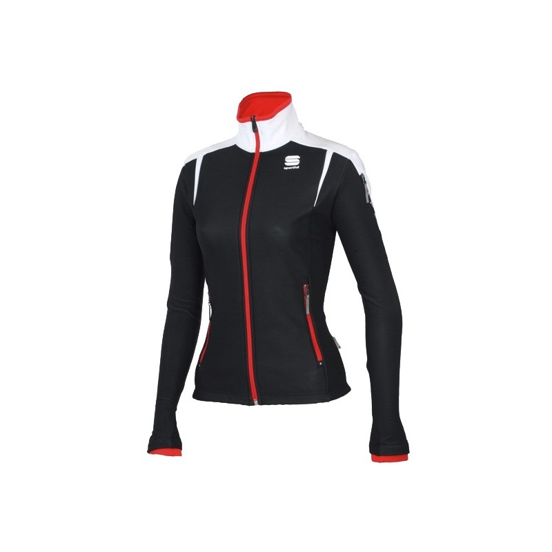 Oppvarming jakke Sportful APEX Lady WS Jacket Svart Oppvarming jakke Sportful APEX Lady WS Jacket Svart